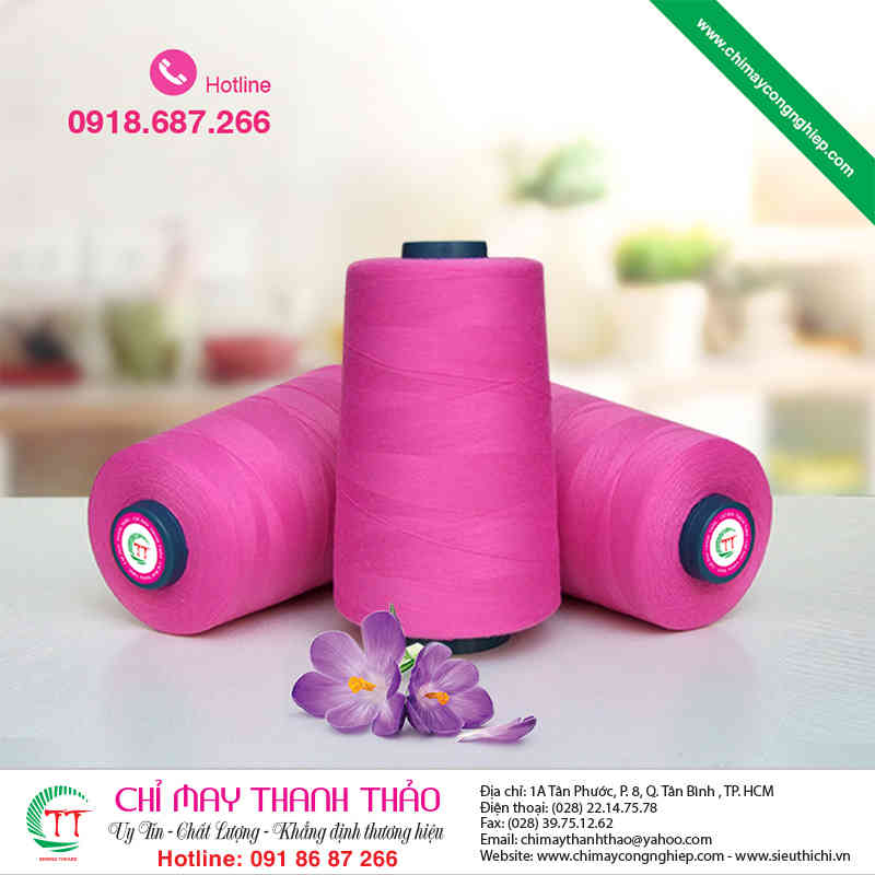 Chỉ cotton - Chi Nhánh Công Ty TNHH Sản Xuất Thương Mại Dịch Vụ Công Nghệ Bình Nguyễn - Chỉ May Thanh Thảo